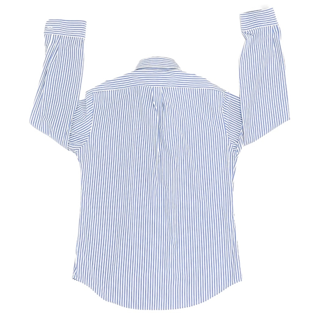Ralph Lauren Slim Fit Performance Button Down | Size:Medium | Color: Pale Blue - Picture 4 of 9